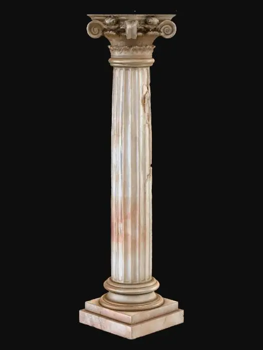 3D model for 断掉的罗马柱