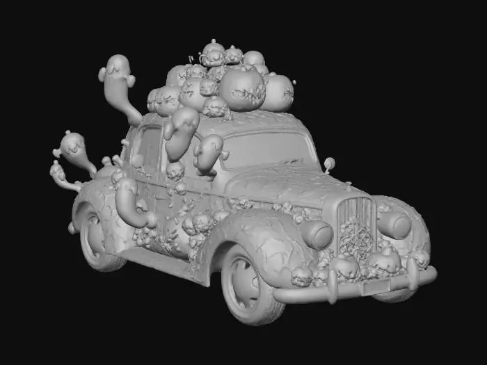 3D model for Halloween Joyride, #Halloween2025#