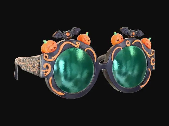 3D model for Maak een bril in halloween style, #Halloween2025#