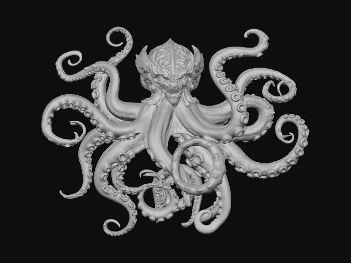 3D model for Kraken's Lair, #Halloween2025#