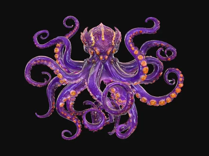 3D model for Kraken's Lair, #Halloween2025#