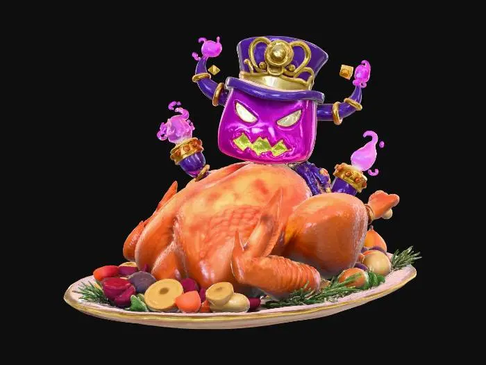 3D model for Harvest Feast Conjurer, #Thanksgiving#