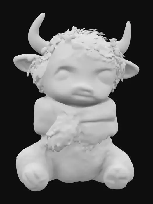 3D model for Floral Highlander