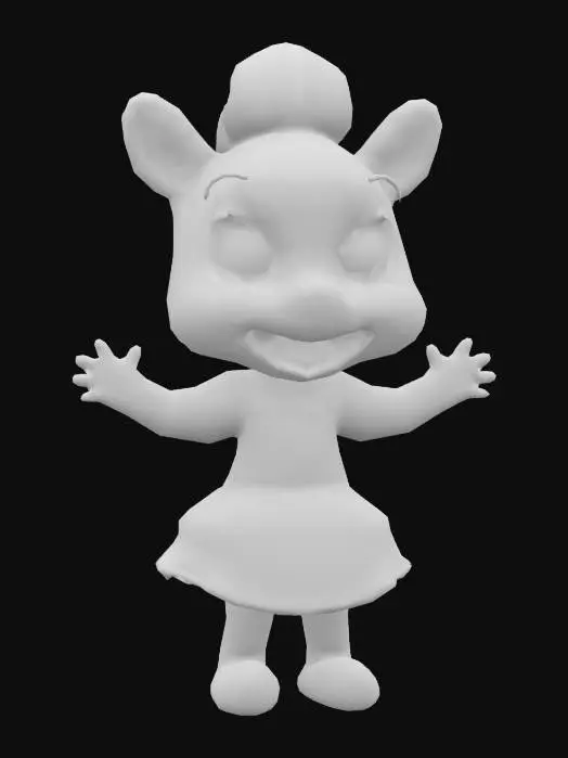 3D model for Zara the Cheerful Zebra