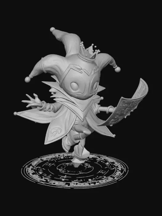 3D model for Enchanted Jester, #Halloween2025#