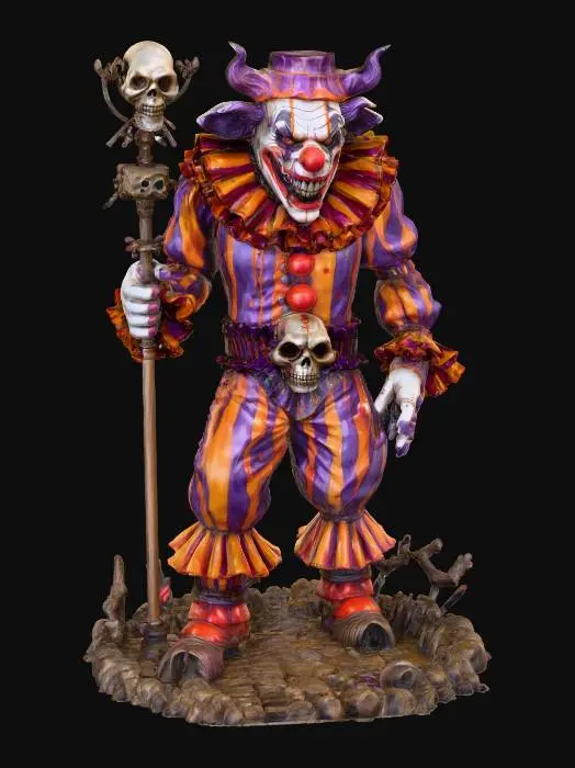 3D model for Carnival horror Fiend, #Halloween2025#