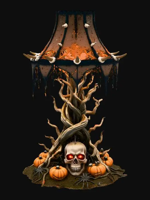 3D model for Haunted Lamp Mystique, #Halloween2025#