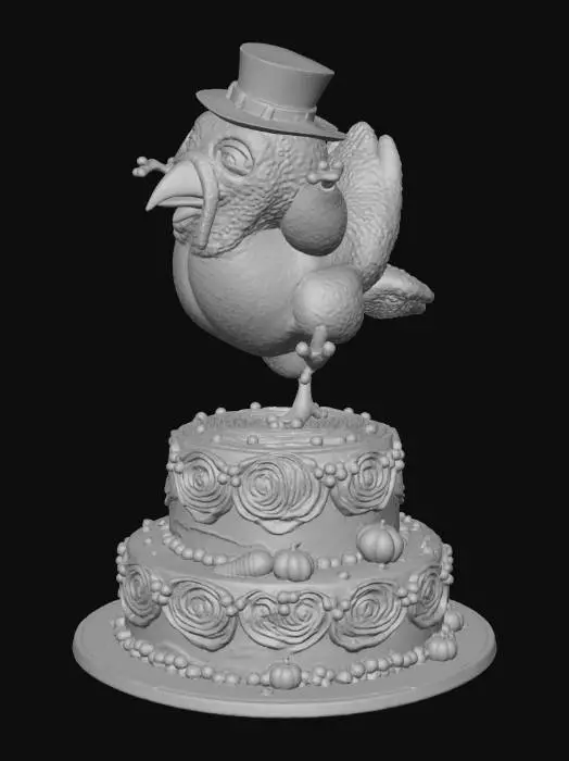 3D model for Thanksgiving Dance, #Thanksgiving#