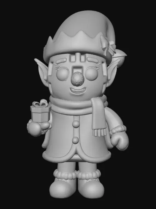3D model for Waffle Elf Celebration, #Christmas2025#