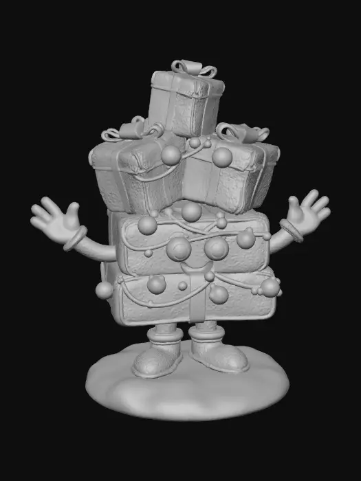 3D model for Gifted Gingerbread Pal, #Christmas2025#