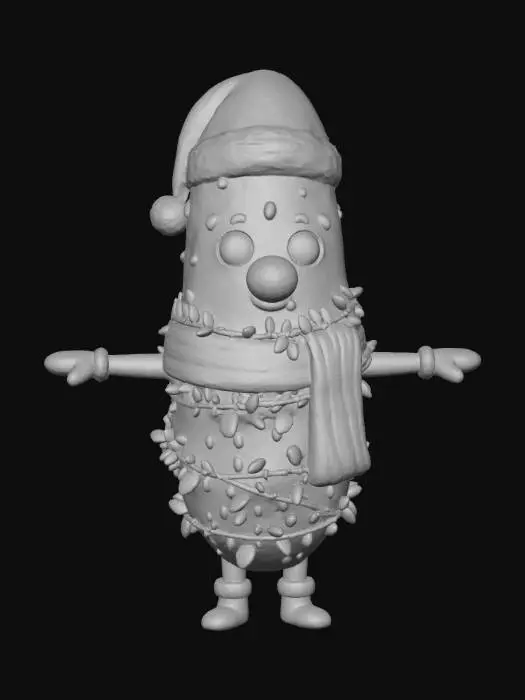 3D model for Picklemas Cheer