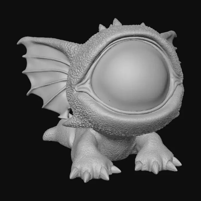 3D model for Eyeflight Creature, #Halloween2025#