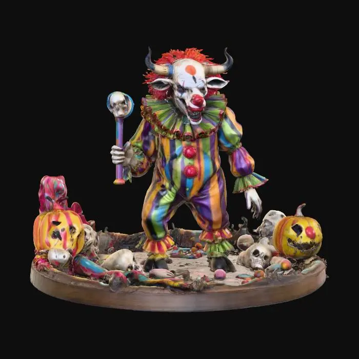 3D model for Carnival of Nightmares, #Halloween2025#