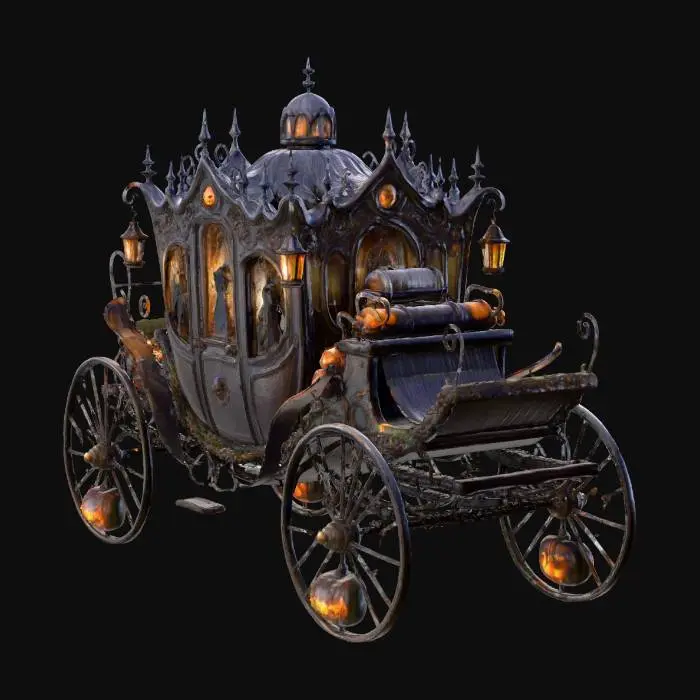 3D model for Halloween Night Ride, #Halloween2025#