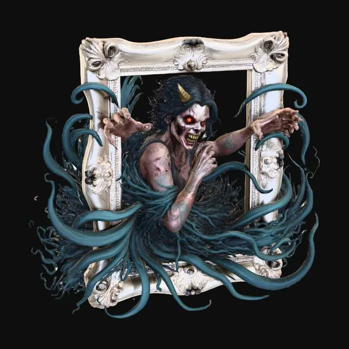 3D model for Ethereal Eruption, #Halloween2025#