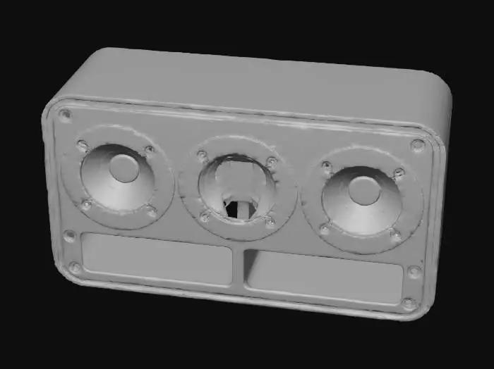3D model for Speaker Box Design