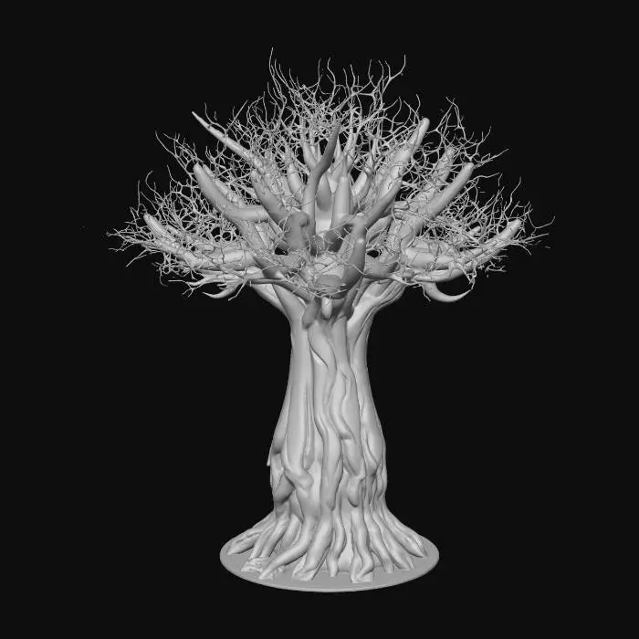 3D model for The Gnarled Sentinel