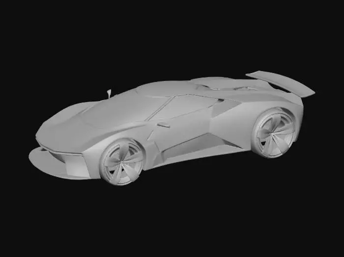 3D model for Desert Racer