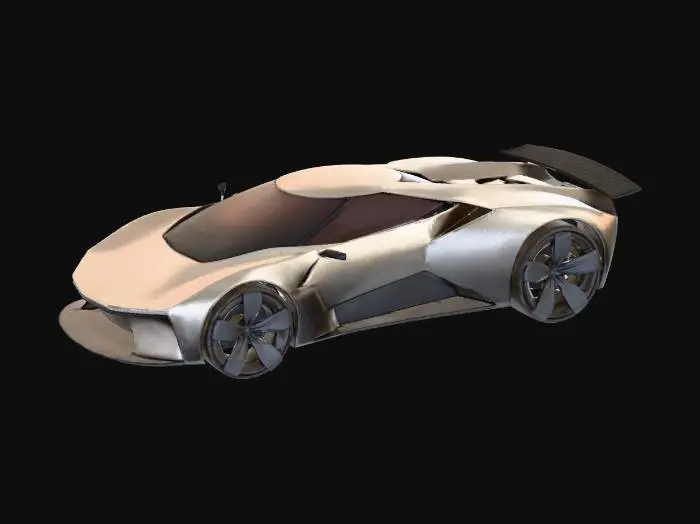 3D model for Desert Racer