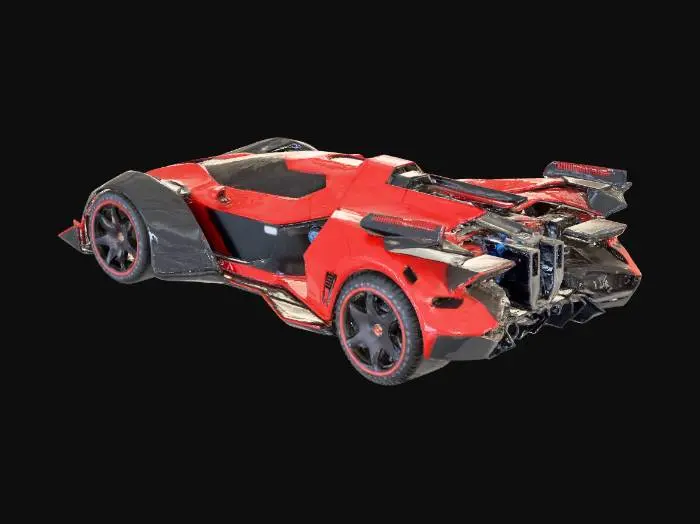 3D model for Velocity Red Racer