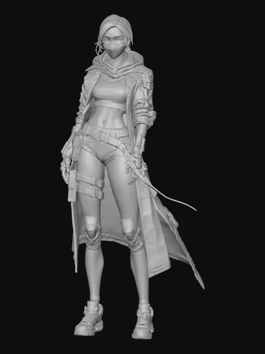 3D model for Neon Runner