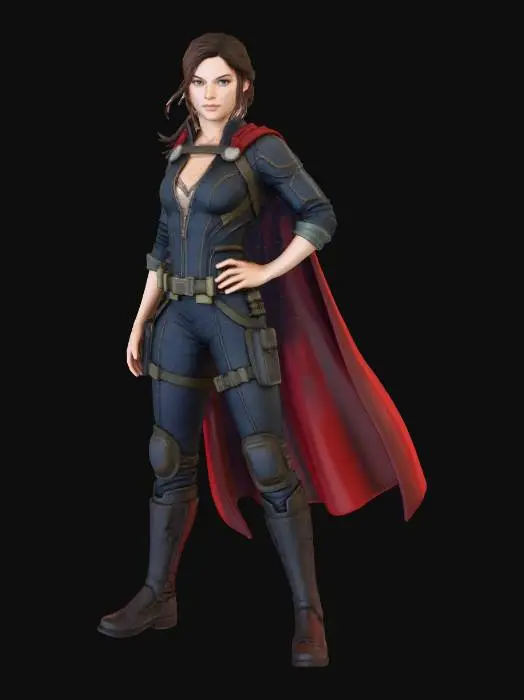 3D model for Heroine