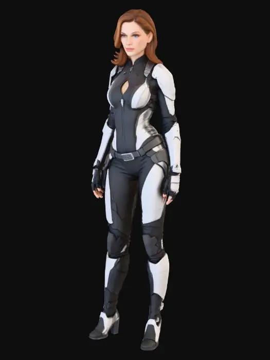 3D model for Neon Guardian