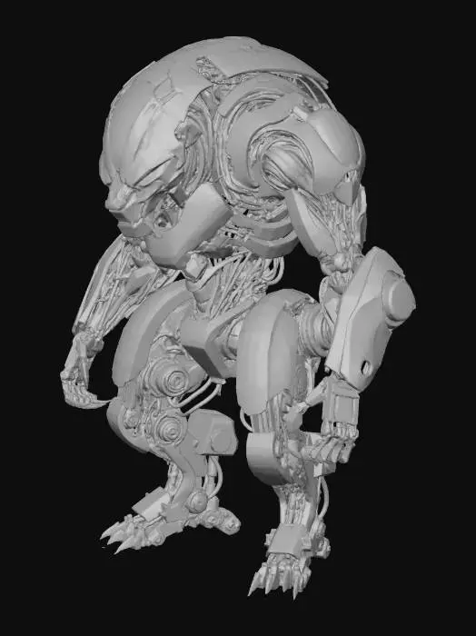 3D model for Cyber Enforcer