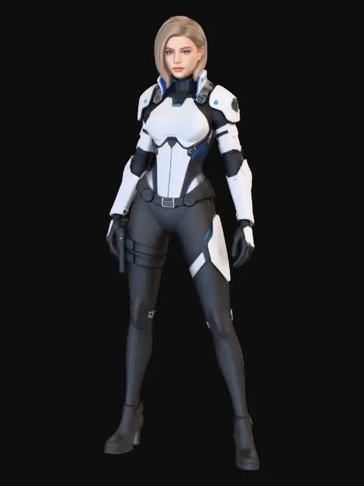 3D model for Void Trooper