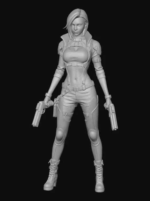 3D model for Futuristic Agent