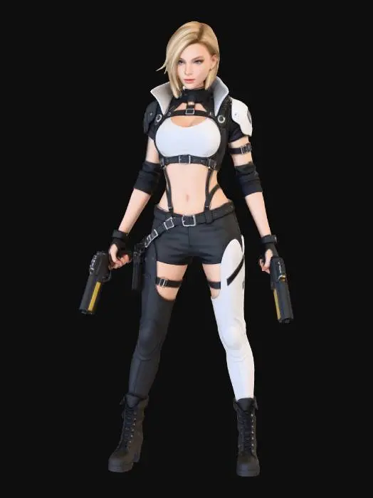 3D model for Futuristic Agent