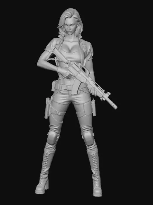 3D model for Female Void Trooper