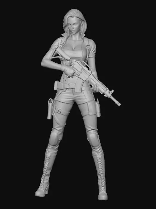 3D model for Female Void Trooper