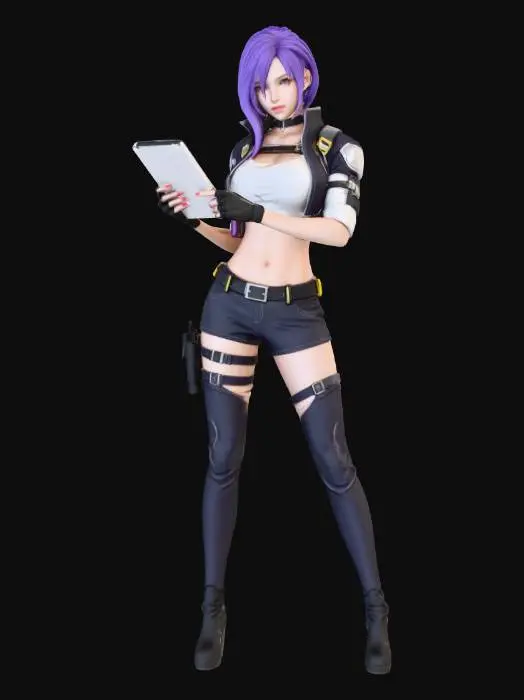 3D model for Cyber Agent