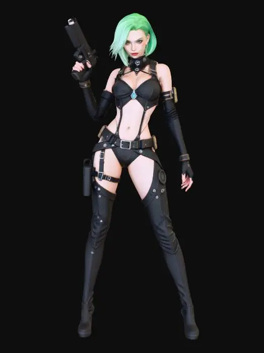 3D model for Neon Poisoner