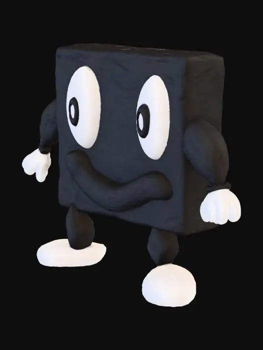 3D model for Black Cube 64