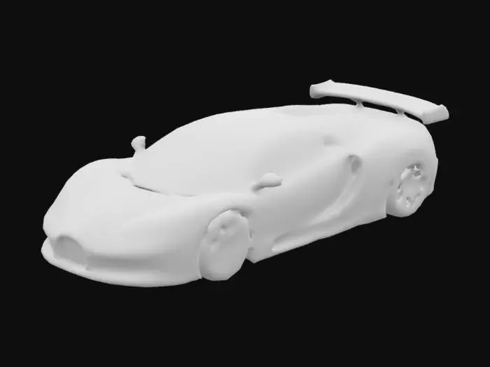 3D model for make me a bugatti veyron with the maximum amount of detail possible and make sure it looks as realistic as the real ones