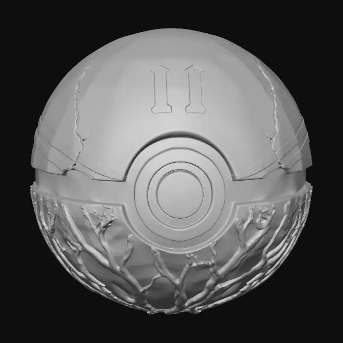 3D model for 11th Pokeball