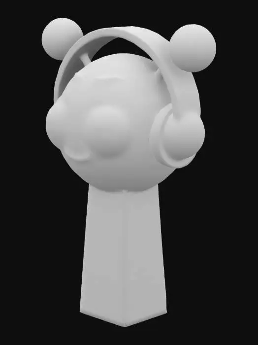 3D model for Chill Vibes Alien