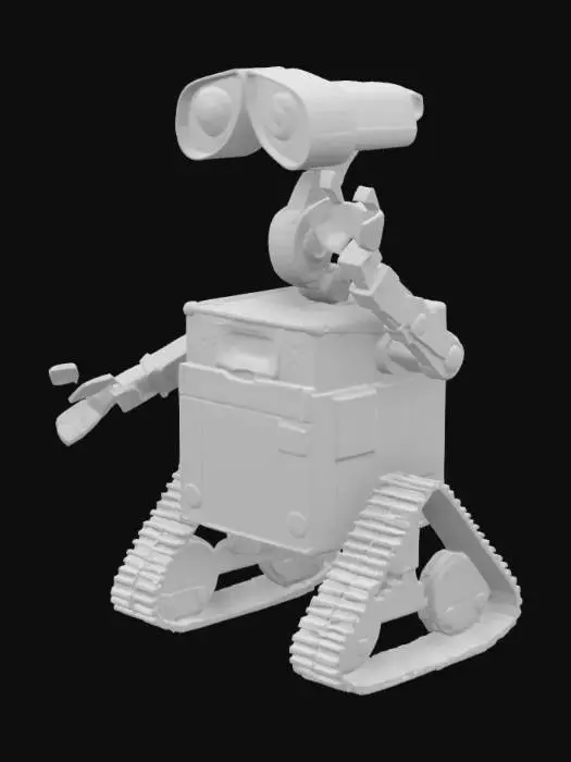 3D model for make a wall e robot with long hands
and also a cute mouth to talk
