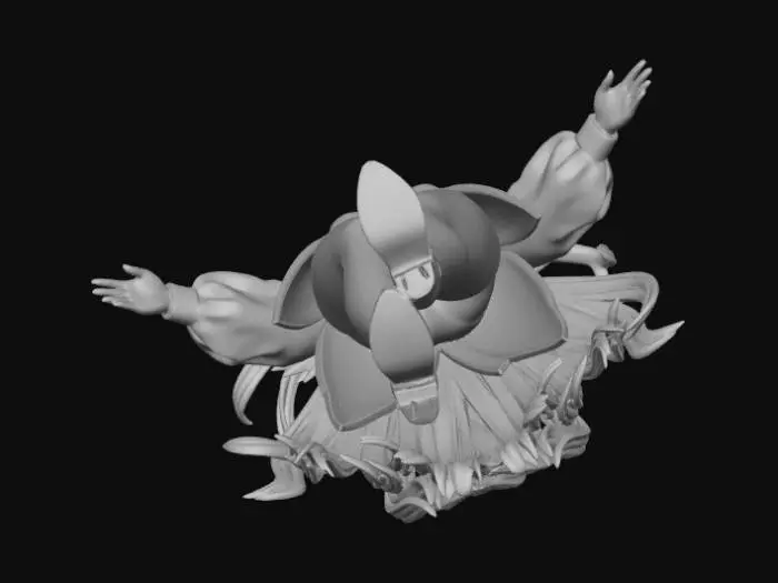 3D model for Silver Warrior