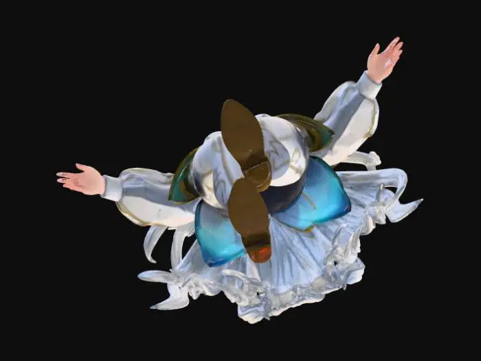 3D model for Silver Warrior