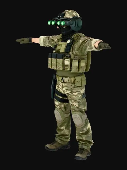 3D model for Stealth Operator