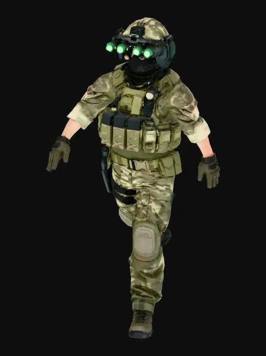 3D model for Stealth Operator