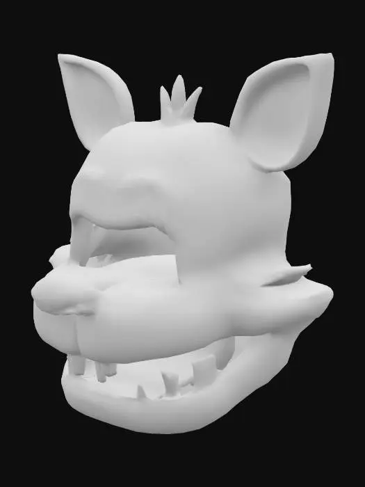 3D model for Foxy Mask