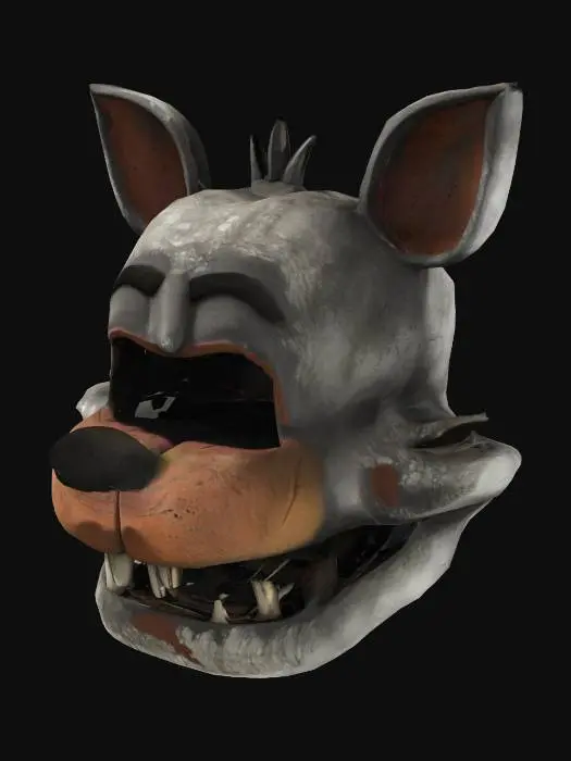 3D model for Foxy Mask