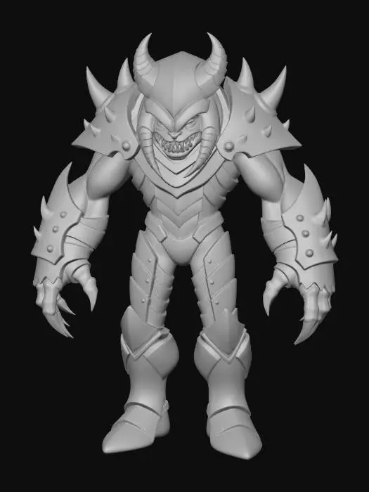 3D model for Inferno Warlord