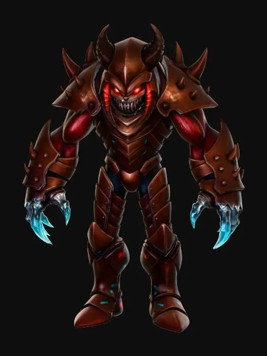 3D model for Inferno Warlord