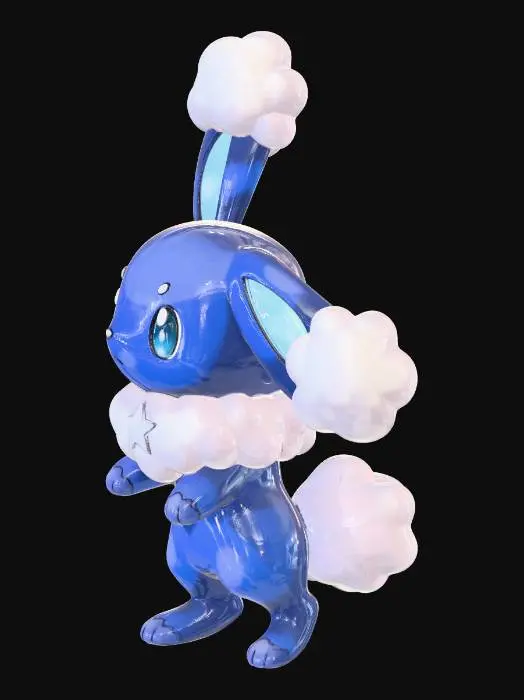 3D model for Starry Puff