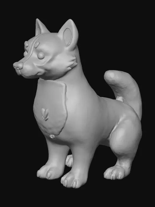 3D model for Character Texture Map